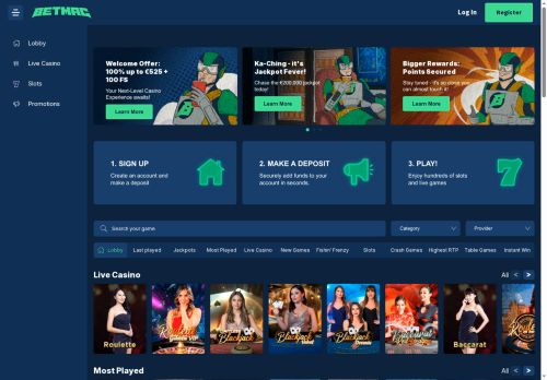 BetMac Online Casino Testimonial BetMac Online Casino Testimonial